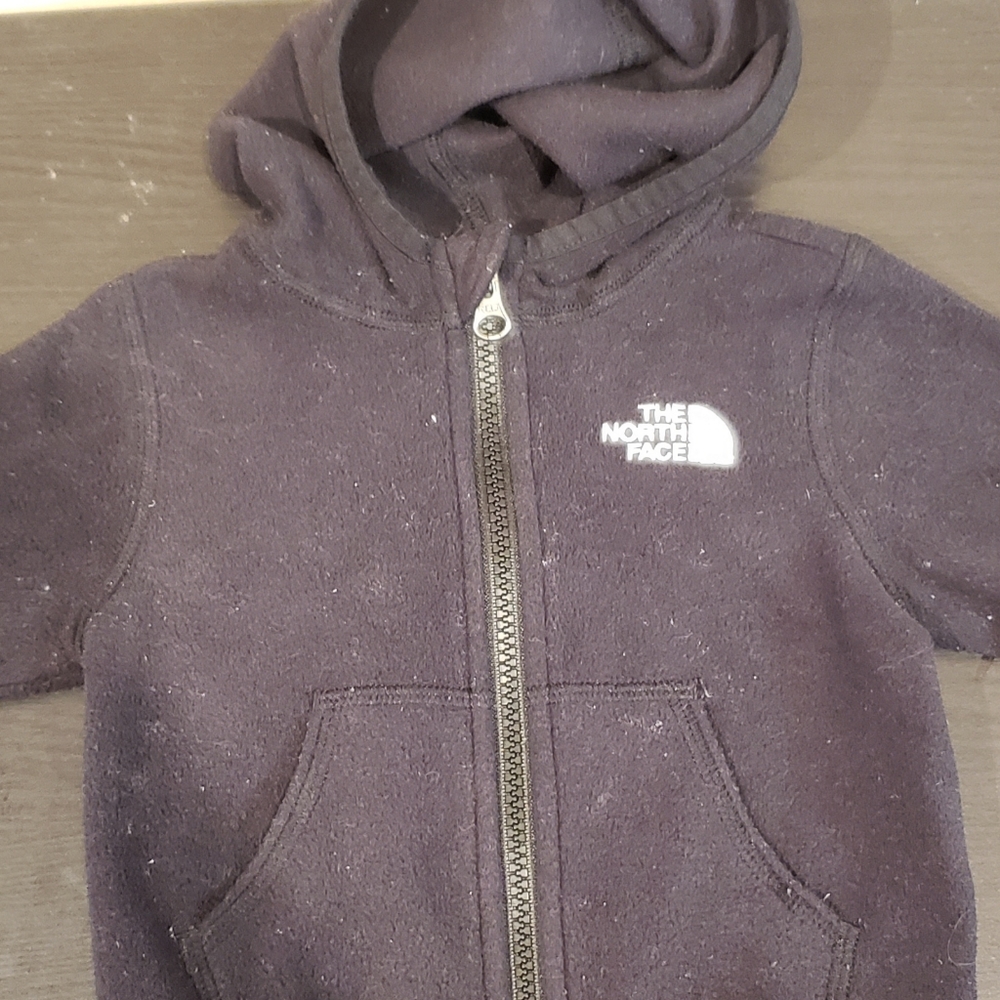 Baby black northface fleece